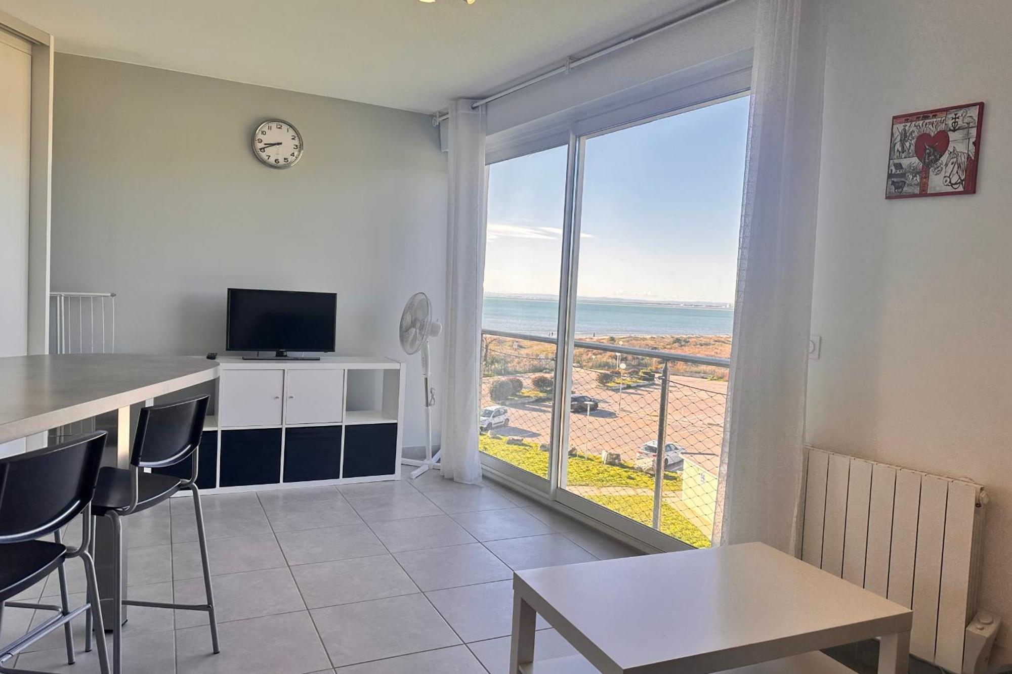Les Pieds Dans Le Sable Appartement Vue Mer 1 Chambre 1 Cabine Le Grau-du-Roi Esterno foto