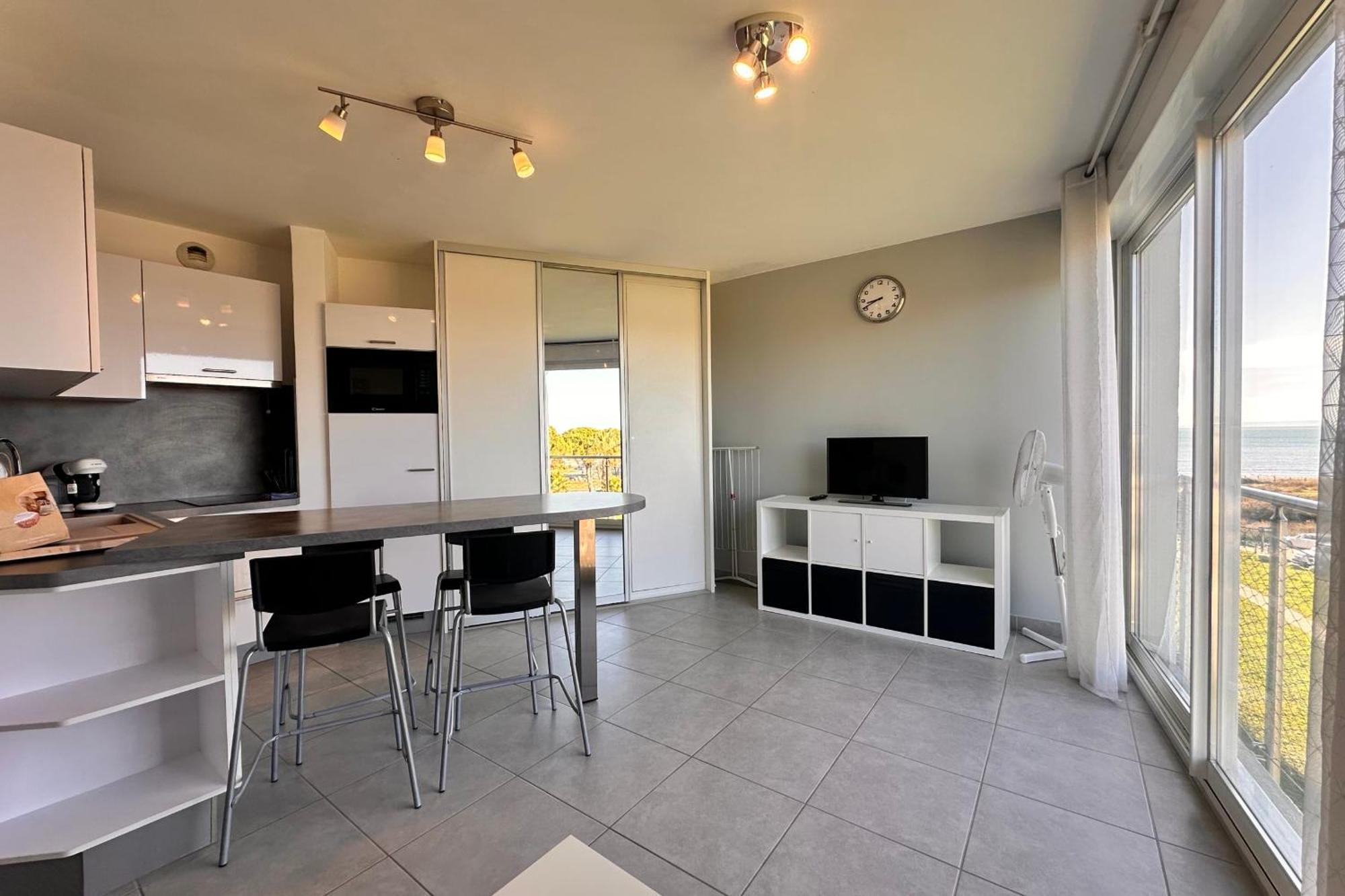 Les Pieds Dans Le Sable Appartement Vue Mer 1 Chambre 1 Cabine Le Grau-du-Roi Esterno foto